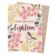 Greeting Card | 18th Birthday Botanicals